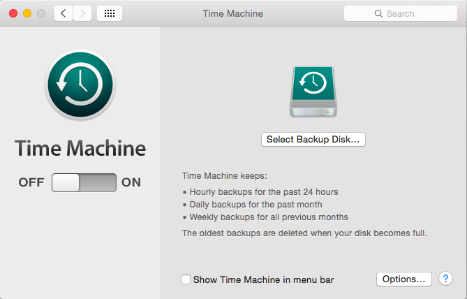 Time Machine Mac