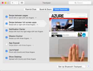 Pengaturan Trackpad