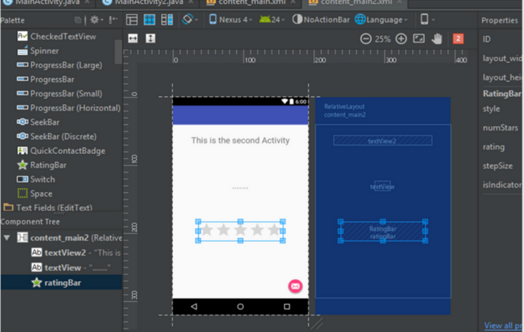 intent android studio explicit